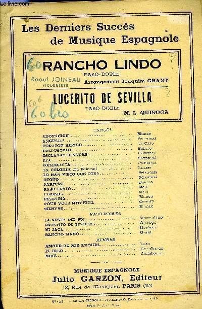 RANCHO LINDO / LUCERITO DE SEVILLA
