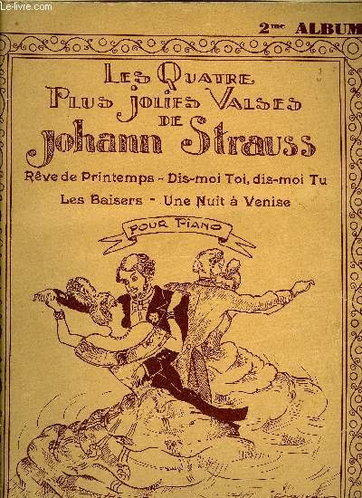 LES QUATRE PLUS JOLIES VALSES DE JOHANN STRAUSS 2EME ALBUM