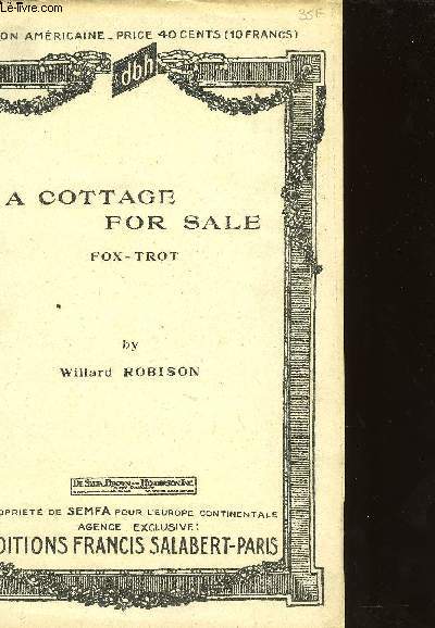 A COTTAGE FOR SALE