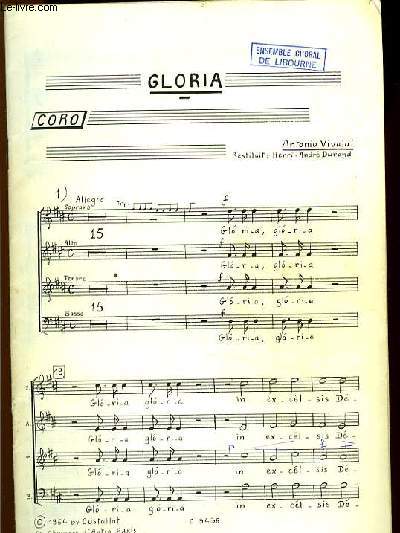 GLORIA coro