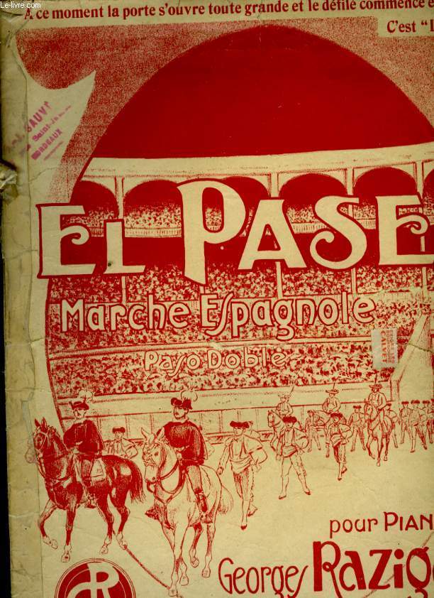 EL PASEO MARCHE ESPAGNOL PASO DOBLE