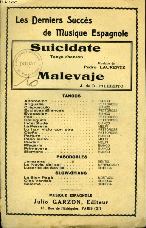 SUICIDATE / MALEVAJE