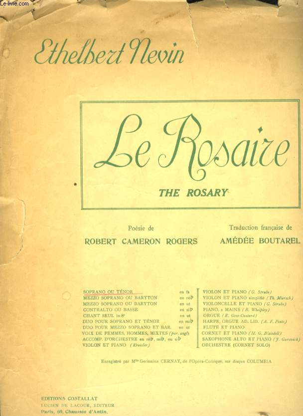 LE ROSAIRE ( THE ROSARY)