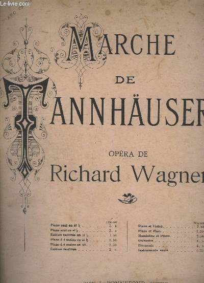 MARCHE DE TANNHAUSER - PIANO.