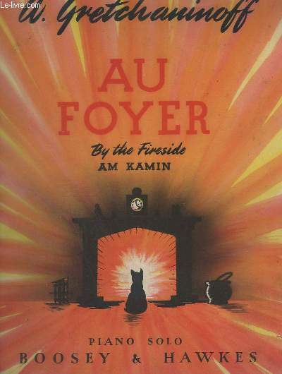 AU FOYER / BY THE FIRESIDE / AM KAMIN - PIANO SOLO.
