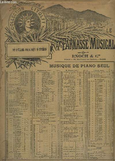 COMPOSITIONS POUR PIANO - N30 : CONCERTO N1 OP.25.