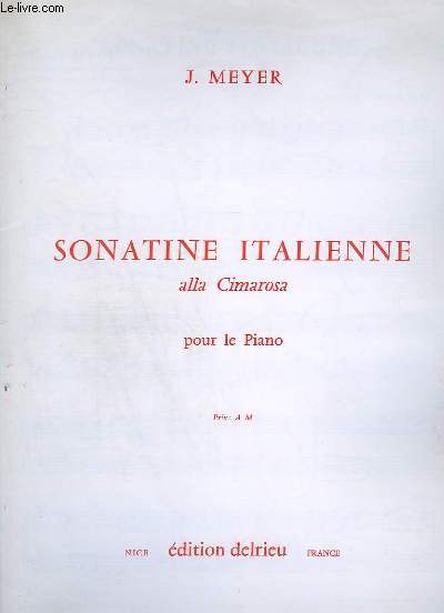 SONATINE ITALIENNE - ALLA CIMAROSA - POUR LE PIANO - N33 : EN FA MAJEUR.