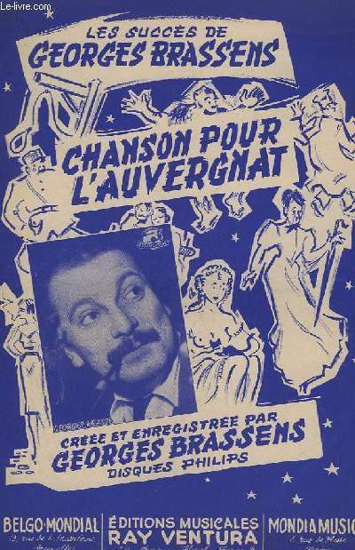 CHANSON POUR L'AUVERGNAT - CHANT.