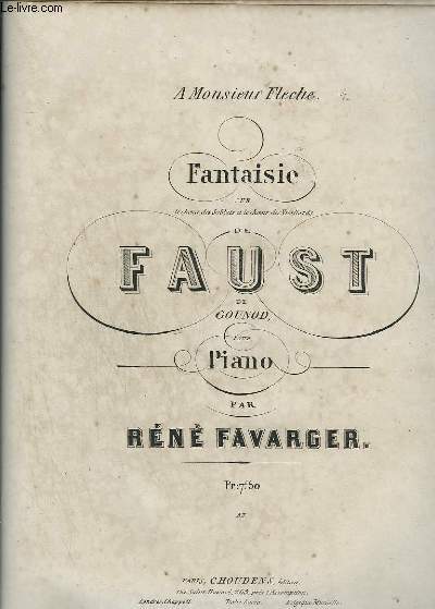 FANTAISIE DE FAUST - PIANO.