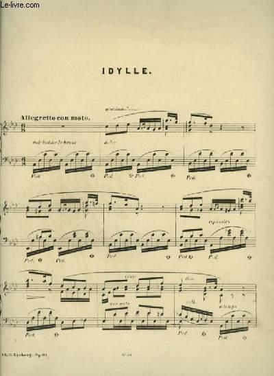 IDYLLE - POUR PIANO.