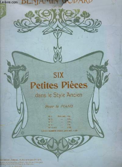 SIX PETITES PIECES - N1 : POUR PIANO.