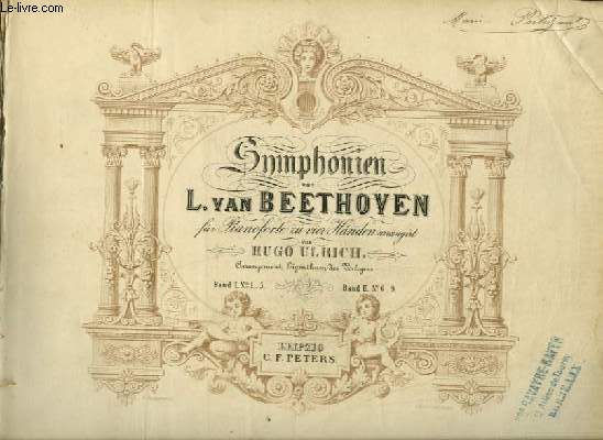 SYMPHONIEN - FR PIANOFORTE ZU VIER HNDEN - BAND 1 + BAND 2.