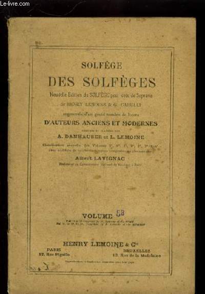 SOLFEGE DES SOLFEGES - VOLUME 5 B - NOUVELLE EDITION DU SOLFEGE POUR VOIX DE SOPRANO.