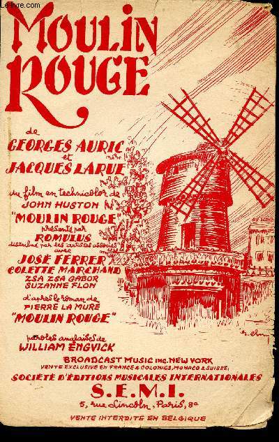 MOULIN ROUGE - THE SONG FROM MOULIN ROUGE
