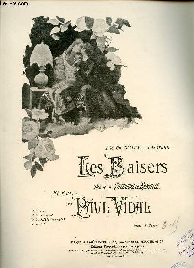 LES BAISERS - A CH. DELISLE DE LARAPIDIE - N3