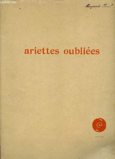 ARIETTES OUBLIEES
