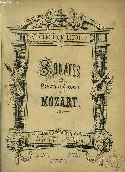 Sonates pour piano et violon, 18 sonates