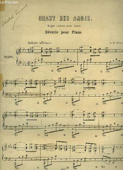 Chant des anges (angel voices ever near), Rverie pour piano