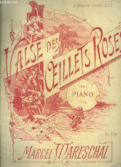 Valse des oeillets roses pour piano