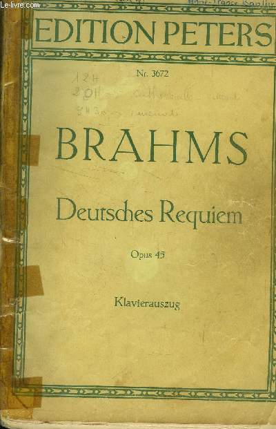 Deutsches Requiem, opus 45