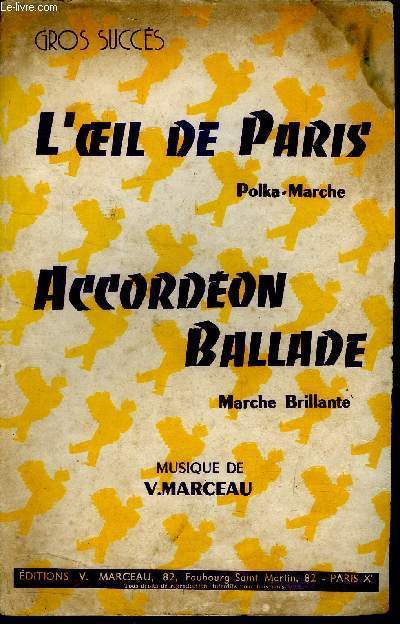 L'oeil de Paris pour accordon/ Accordon ballade pour accordon