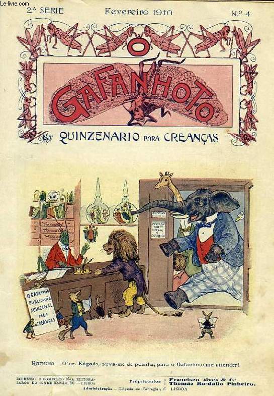 O GAFANHOTO 1910