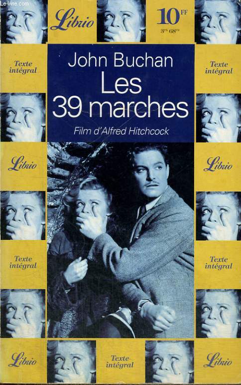 LES 39 MARCHES - FILM D'ALFRED HITCHCOCK