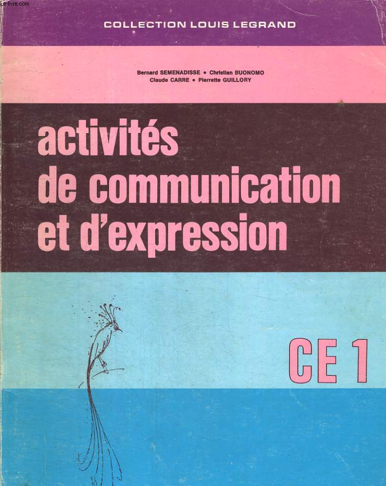 ACTIVITES DE COMMUNICATION ET D'EXPRESSION CE1