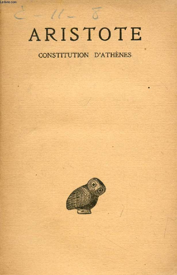 CONSTITUTION D'ATHENES