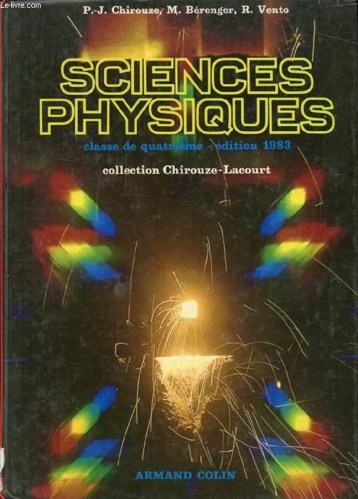 SCIENCES PHYSIQUE, CLASSE DE 4e