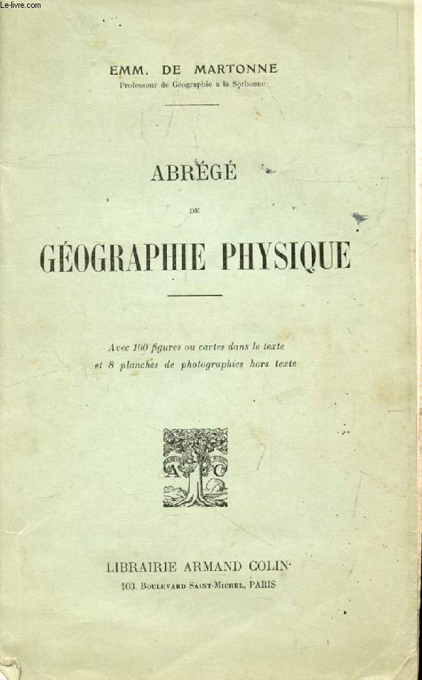 ABREGE DE GEOGRAPHIE PHYSIQUE