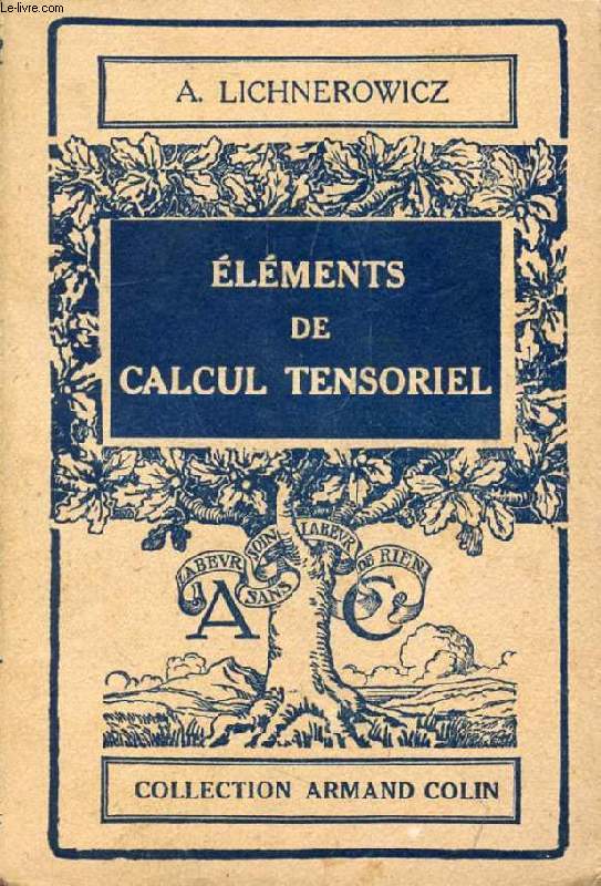 ELEMENTS DE CALCUL TENSORIEL
