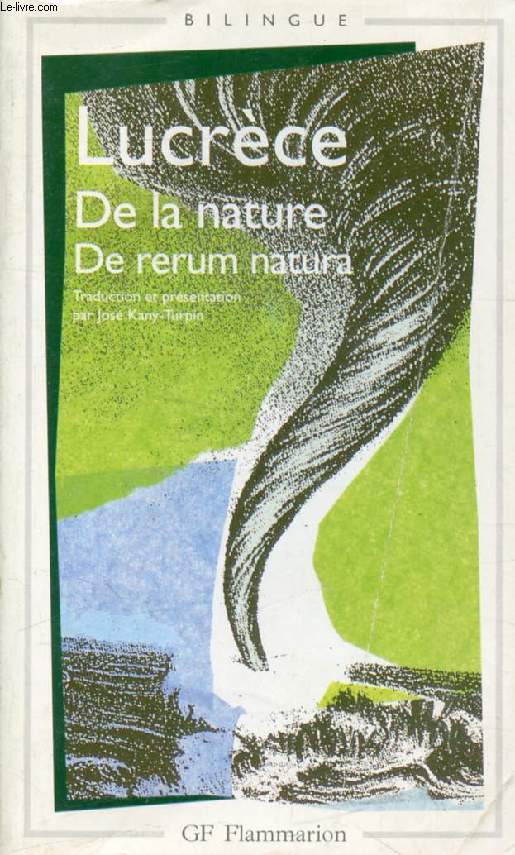 DE LA NATURE (DE RERUM NATURA)