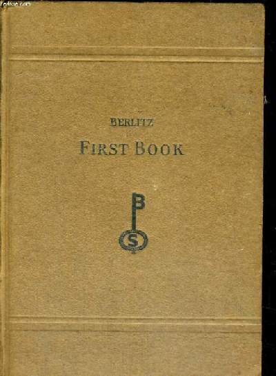 BERLITZ FIRST BOOK METHOD FOR TEACHING MODERN LANGUAGES