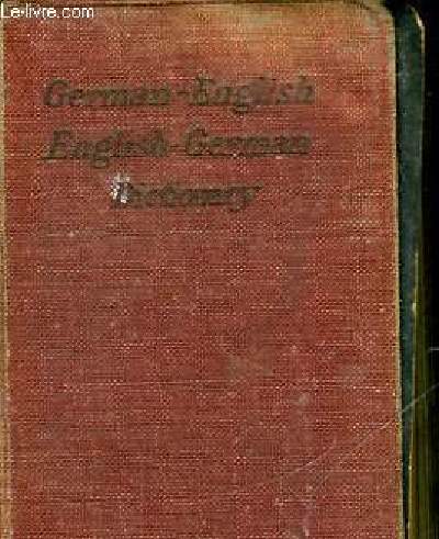 GERMAN-ENGLISH AND ENGLISH-GERMAN