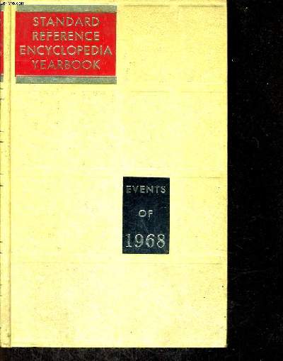 STANDARD REFERENCE ENCYCLOPEDIA YEARBOOK 1968