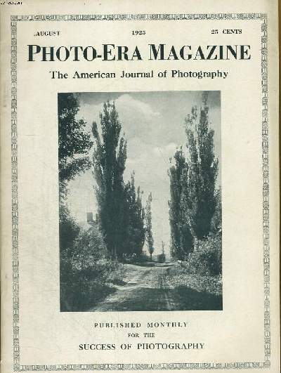 PHOTO-ERA MAGAZINE, THE AMERICAN JOURNAL OF PHOTOGRAPHY N2,3,4,5 et 6