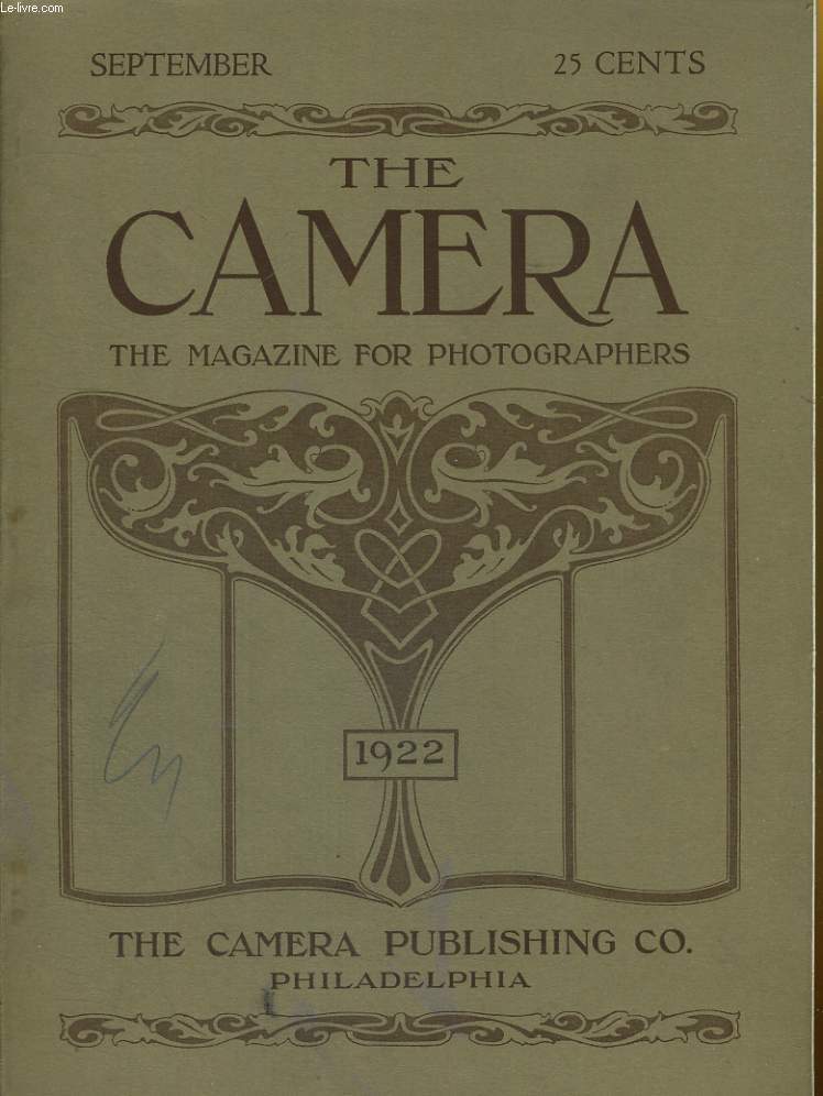 THE CAMERA, THE MAGAZINE FOR PHOTOGRAPHERS