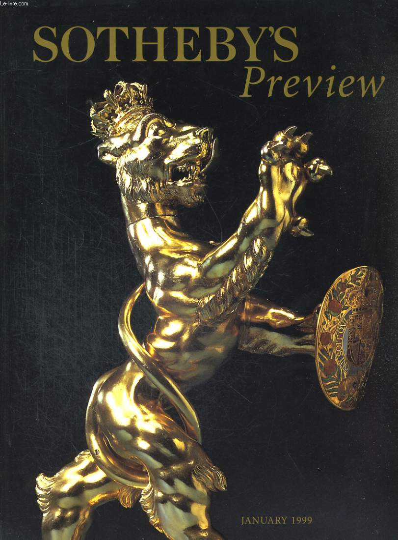 SOTHEBY'S PREVIEW, JANUARY 1999