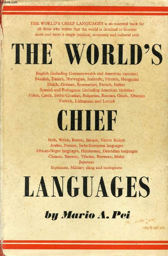 THE WORLD'S CHIEF LANGUAGES