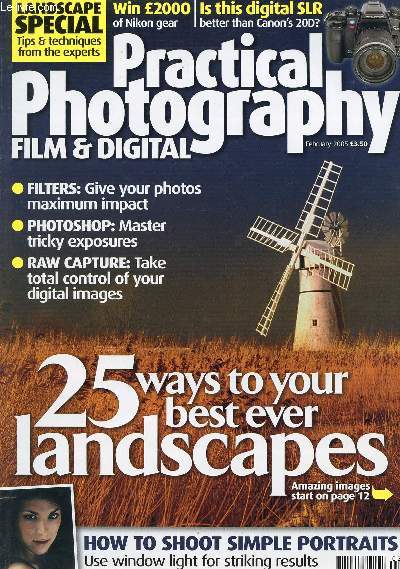 PRACTICAL PHOTOGRAPHY, FILM & DIGITAL, FEB. 2005