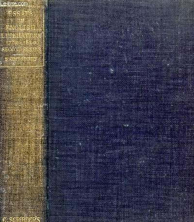 ESSAYS IN ENGLISH LITERATURE, 1780-1860 (Second Series)