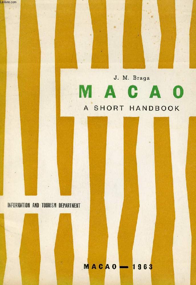 MACAO, A SHORT HANDBOOK