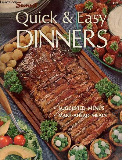 SUNSET QUICK & EASY DINNERS