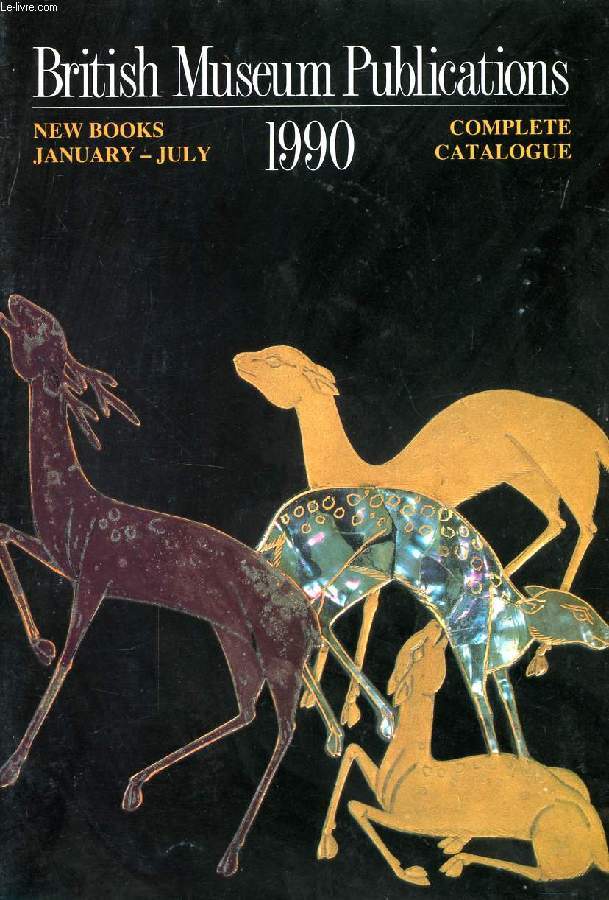 BRITISH MUSEUM PUBLICATIONS, COMPLETE CATALOGUE, 1990