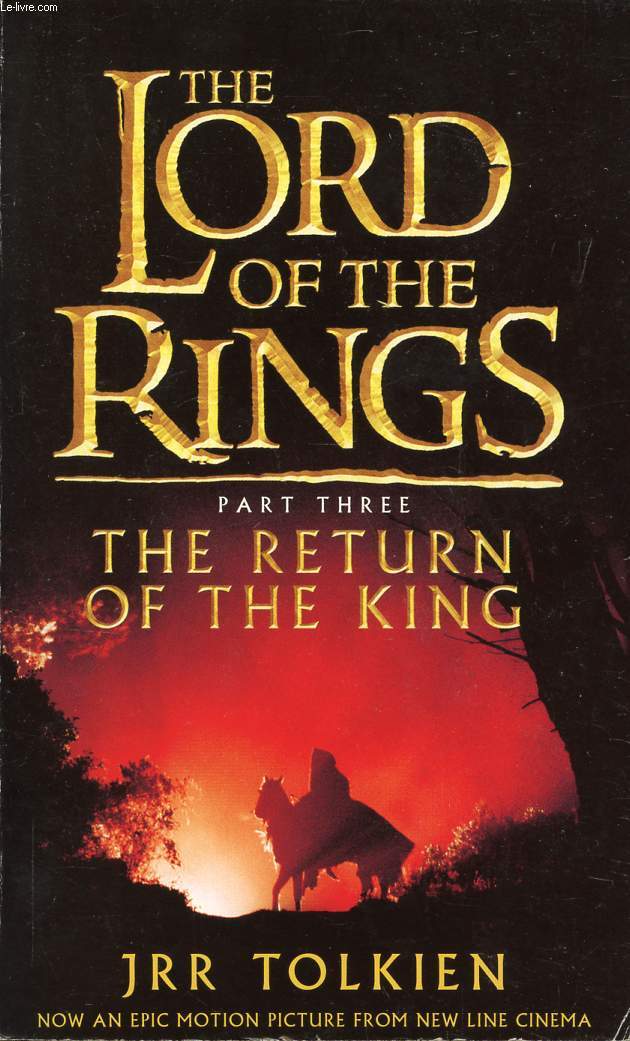 THE RETURN OF THE KING (BEING THE THIRD PART OF THE LORD OF THE RINGS)