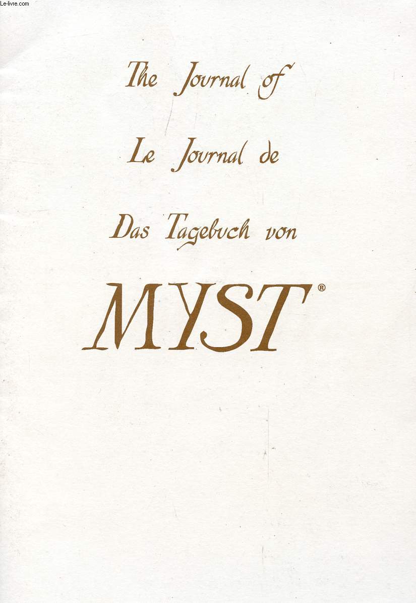 THE JOURNAL OF MYST
