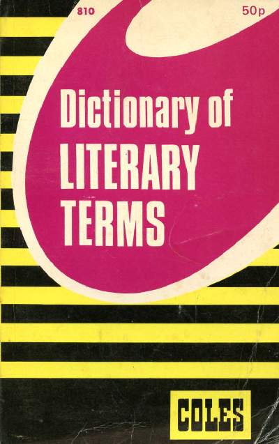DICTIONARY OF LITERARY TERMS