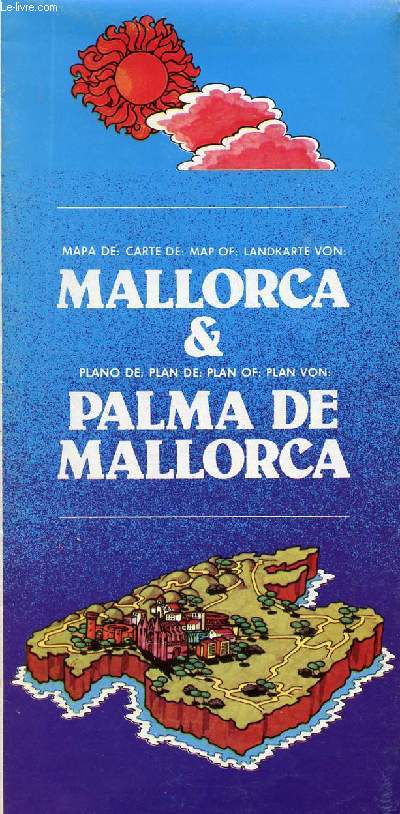 MAPA DE / MAP OF MALLORCA & PALMA DE MALLORCA