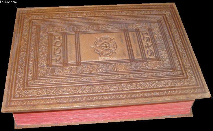 DIE BIBEL ODER DIE GANZE HEILIGE SCHRIFT DEUTSCH VON DOKTOR MARTIN LUTHER. Nach der Ausgabe von 1545 bearbeitet und mit dem Bilderschmuck des in der Preu. Staatsbibliothek befindlichen Pergamentexemplares der Ausgabe von 1541, das von Lucas Cranach fr..